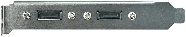 Alt view image 3 of 3 - Rosewill RC-206 SATA to SATA  2 Port Bracket Cable 30cm (All SATA port)