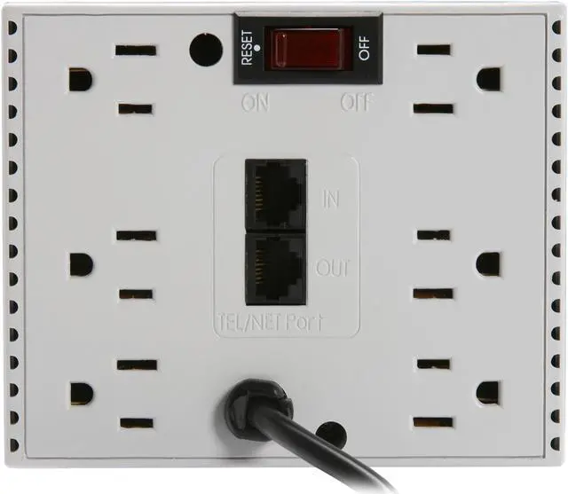 Alt view image 9 of 10 - powercom TCA-1200N 6 Outlets Voltage Regulator 120V AC +/- 15% Input Voltage 500 W Maximum Power
