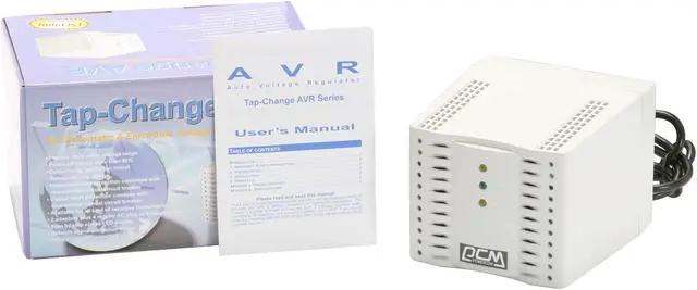 Alt view image 10 of 10 - powercom TCA-1200N 6 Outlets Voltage Regulator 120V AC +/- 15% Input Voltage 500 W Maximum Power