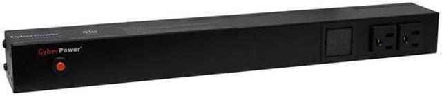 Main image of CyberPower PDU15M2F12R Metered 1U 120V 15A 15 ft Power Distribution Units