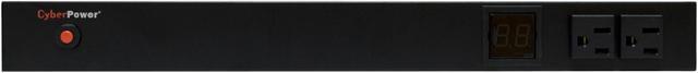 Alt view image 4 of 4 - CyberPower PDU15M2F12R Metered 1U 120V 15A 15 ft Power Distribution Units