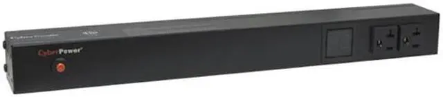 Main image of CyberPower PDU20MT2F10R Metered 1U 120V 15 ft. 12-Outlets Power Distribution Unit