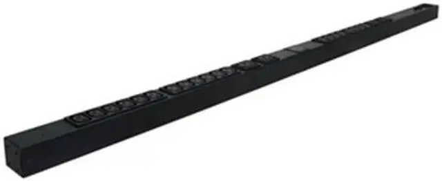 Alt view image 3 of 3 - CyberPower PDU20MVHVIEC24F Metered 200 V AC - 230 V AC 20A 10 ft 24-Outlet Power Distribution Unit