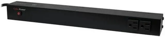 Main image of CyberPower PDU15B2F8R Basic 1U 120V 15 ft. 10-Outlets Power Distribution Unit