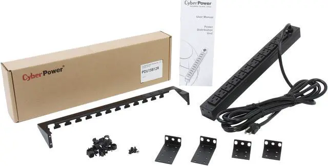 Alt view image 5 of 5 - CYBERPOWER SYSTEMS USA 12-Outlets Power Distribution Unit