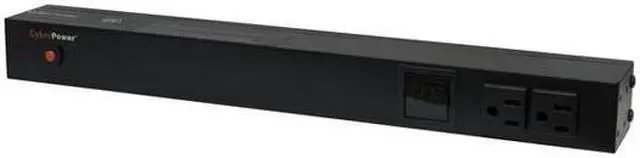 Main image of CyberPower PDU15M2F8R Metered 1U 120V 15 A 15 ft. 10-Outlets Power Distribution Unit