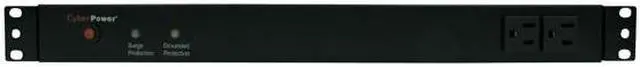 Main image of CyberPower RKBS15S2F10R 15 ft. Total: 12 (2 x Front, 10 x Rear) Outlets 3600 J Surge Suppressor