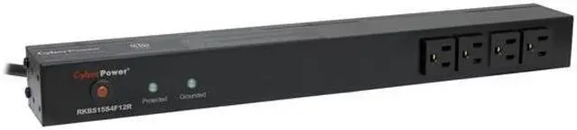 Main image of CyberPower RKBS15S4F12R 15 ft. 16 Outlets 3600 J Surge Suppressor