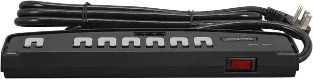 Alt view image 3 of 6 - CyberPower CSP708T 8 Feet, 7 Outlets, 1650 Joules Surge Suppressor
