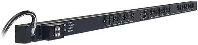 Main image of CyberPower PDU30SWVT24FNET Switched 0U 100V - 120V 30A (derated to 24A) 10 ft Power Distribution Unit