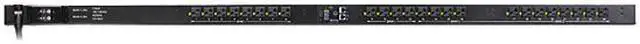 Alt view image 2 of 2 - CyberPower PDU30SWVT24FNET Switched 0U 100V - 120V 30A (derated to 24A) 10 ft Power Distribution Unit