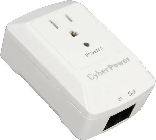 Main image of CyberPower CSP100TW 1 Outlets 900 Joules Surge Suppressor