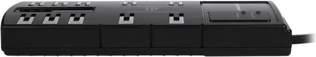 Alt view image 6 of 7 - CyberPower B1006T 6 Feet 10 Outlets 2850 Joules Essential Surge Protector