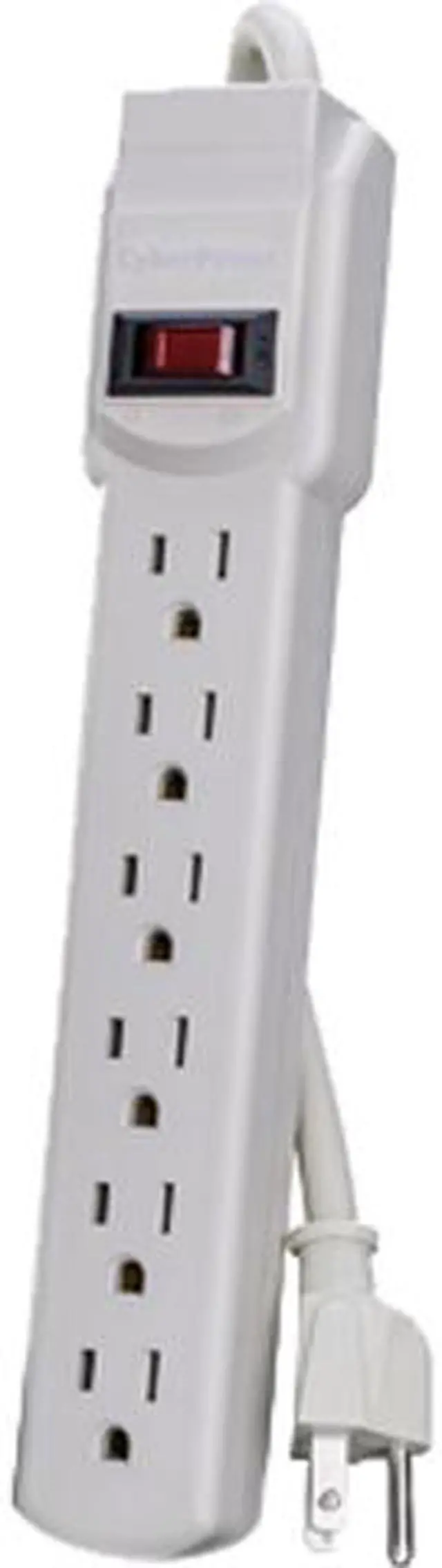 Main image of CyberPower GS60304 6 Outlets Power Strip 125V Input Voltage 3 ft. Cord Length