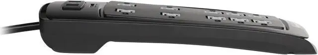 Alt view image 6 of 7 - CyberPower 6 Feet 10 Outlets 3750 Joules Home / Office Surge Protector with 2 USB (1A Shared) Charging Ports