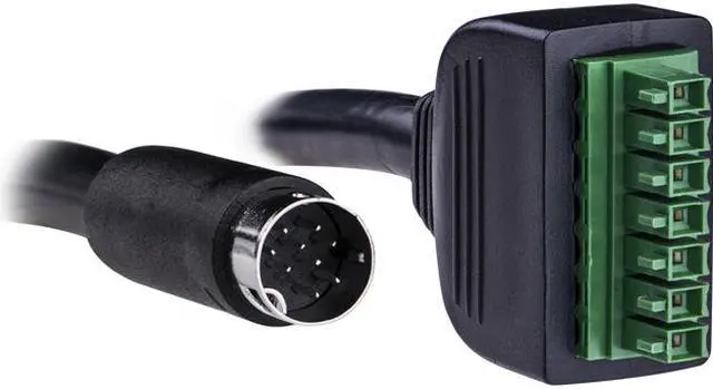 Main image of CyberPower Model CBL7PIN350BUL-010-BLK 10 ft. 9-Pin MiniDIN to 7-Pin Power Cabl
