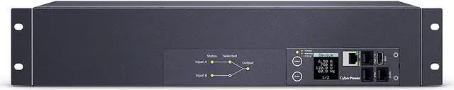 Alt view image 2 of 3 - CyberPower PDU44003 Switched ATS Power Distribution Units 2U Rackmount