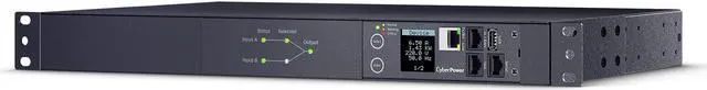 Alt view image 3 of 6 - CyberPower PDU44006 Switched ATS Power Distribution Unit