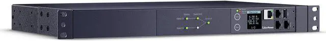 Alt view image 2 of 6 - CyberPower PDU44006 Switched ATS Power Distribution Unit