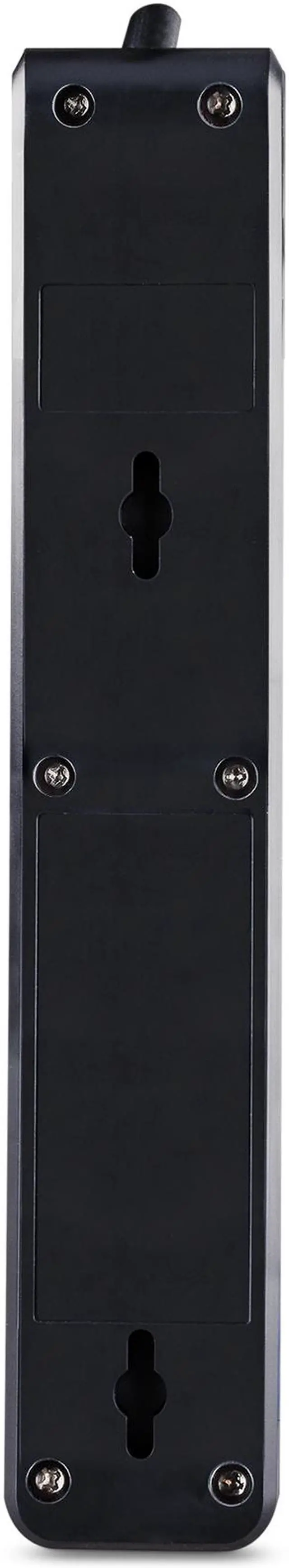 Alt view image 3 of 7 - CyberPower B608B Essential Surge Protector - 8 ft (2.4 m) - 6 Outlet - 500 J Surge Protection