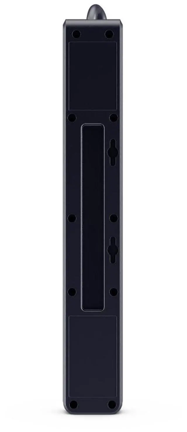 Alt view image 4 of 9 - CyberPower CSP604UC Home Office 6 - Outlet Surge Protector with 1500 J Surge Suppression, Clamping Voltage 800V, 4 ft Cord, NEMA 5-15P, 45 degrees Offset Right, Black