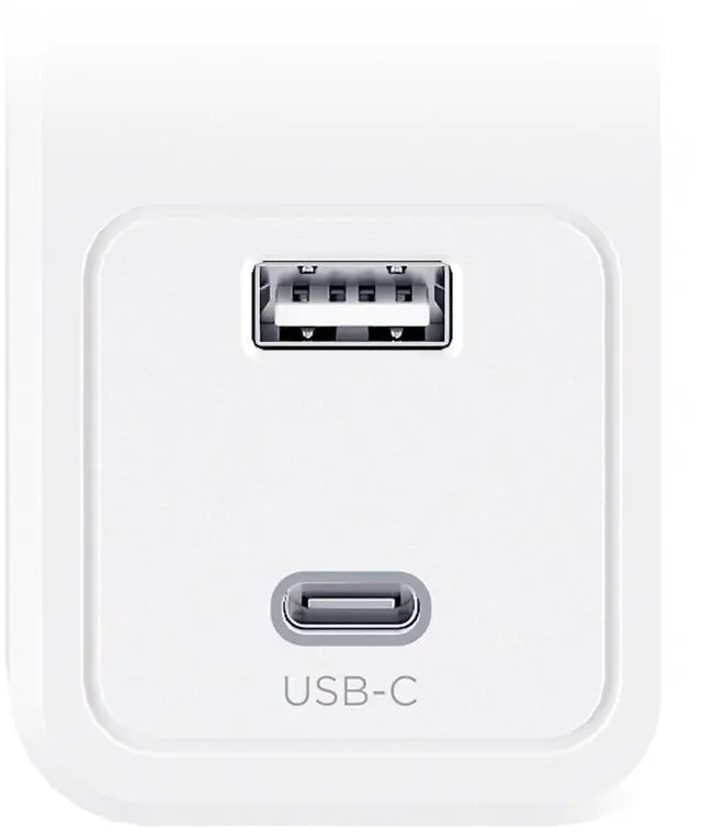 Alt view image 10 of 10 - CyberPower CSP604UCW Home Office 6 - Outlet Surge Protector with 1500 J Surge Suppression, Clamping Voltage 800V, 4 ft Cord, NEMA 5-15P, 45 degrees Offset Right, White