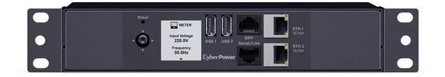 Main image of CyberPower PDU42014 Single Phase 100 - 240 VAC Switched, 10 ft, IEC-320 C20, SNMP