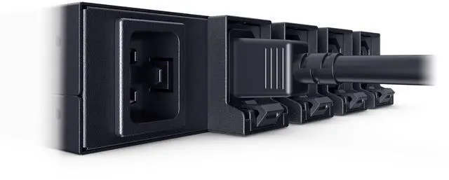 Alt view image 9 of 9 - CyberPower PDU42014 Single Phase 100 - 240 VAC Switched, 10 ft, IEC-320 C20, SNMP
