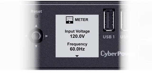 Alt view image 9 of 9 - CyberPower PDU42011 Single Phase 100 - 120 VAC 15A Switched, 10 ft, NEMA 5-15P, SNMP