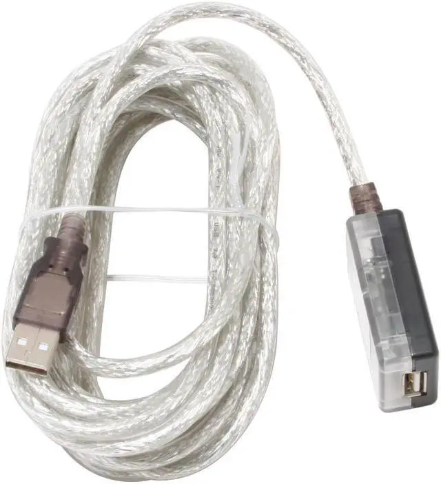Alt view image 2 of 3 - GWC AR2500- 5M Silver USB 2.0 Repeater Cable