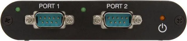 Alt view image 2 of 4 - IOGEAR GUC2322 USB to 2-port Serial RS-232 Converter