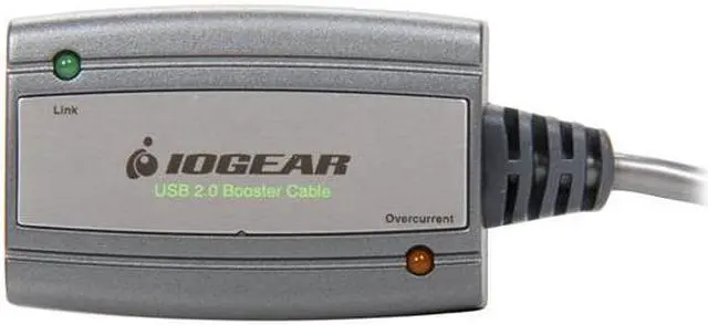 Alt view image 4 of 7 - IOGEAR GUE216 Black USB 2.0 Booster Extension Cable