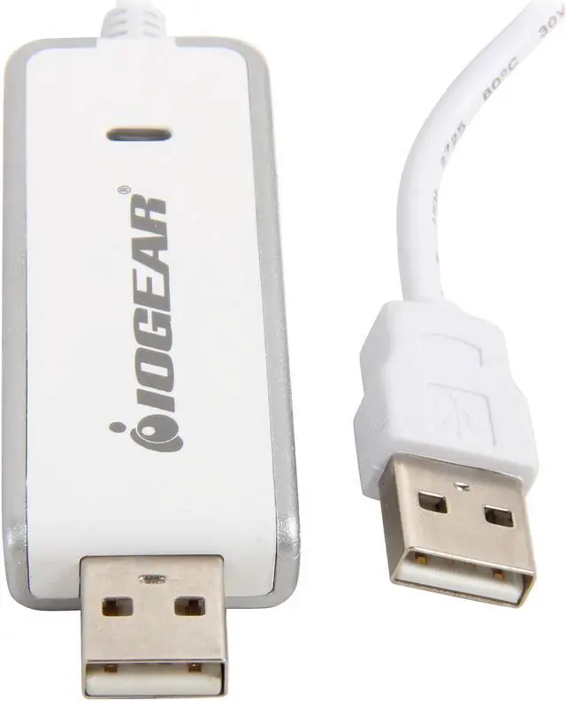Alt view image 2 of 4 - IOGEAR GUN262WE White Smartlink USB Data Transfer Cable