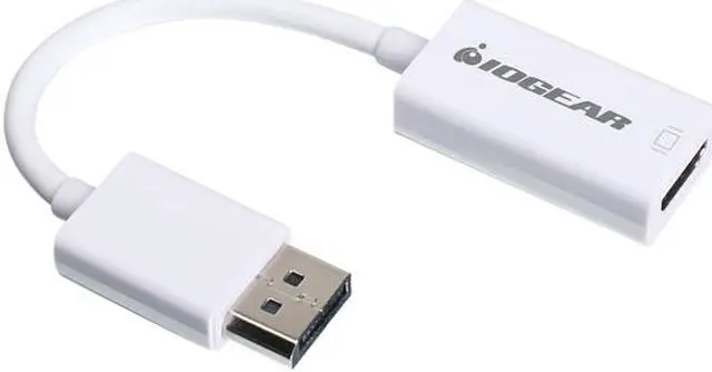 Alt view image 3 of 8 - IOGEAR GDPHDW6 DisplayPort to HD Adapter Cable