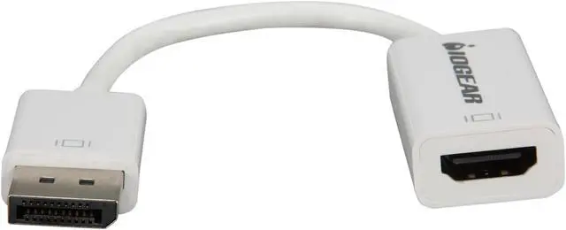 Alt view image 5 of 8 - IOGEAR GDPHDW6 DisplayPort to HD Adapter Cable