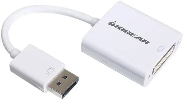 Alt view image 3 of 8 - IOGEAR GDPDVIW6 DisplayPort to DVI Adapter Cable