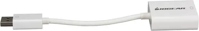 Alt view image 6 of 9 - IOGEAR GDPVGAW6 DisplayPort to VGA Adapter Cable