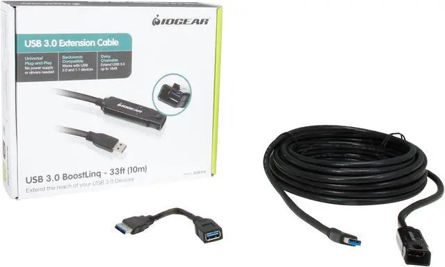 Alt view image 3 of 3 - IOGEAR USB 3.0 BoostLinq, GUE310 (33 Feet/10 Meters)