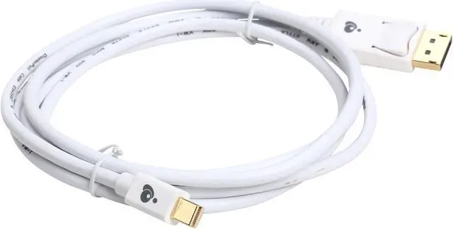 Alt view image 2 of 3 - IOGEAR Model G2LMDPDP02 Mini DisplayPort to DisplayPort Cable