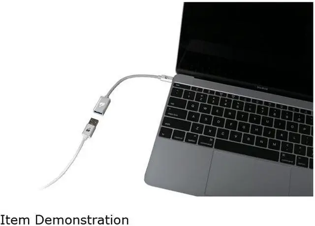 Alt view image 3 of 3 - IOGEAR G2LU3CAF10-SIL Charge & Sync USB-C to USB Type-A Adapter - 1 PACK