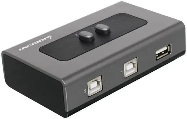 Alt view image 2 of 3 - IOGEAR GUB212 2-Port USB 2.0 Peripheral Sharing Switch