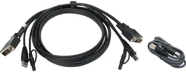 Main image of IOGEAR 6 Ft. DVI, USB KVM Cable Kit with Audio (TAA)