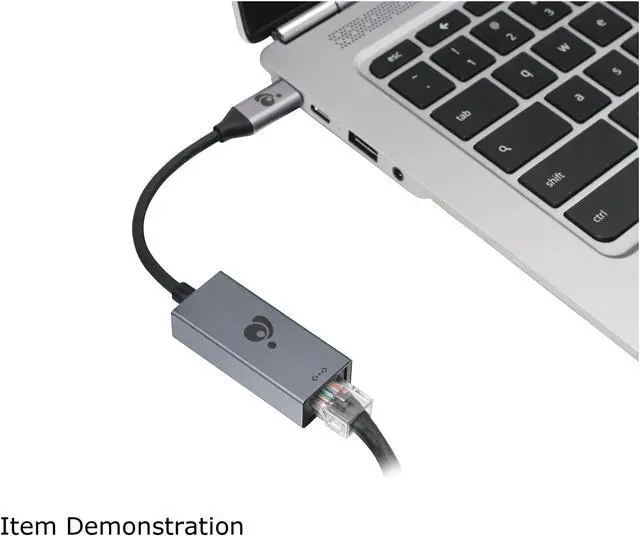 Alt view image 3 of 3 - IOGEAR GUC3C01B GigaLinq Pro 3.1, USB 3.1 Type-C to Gigabit Ethernet Adapter