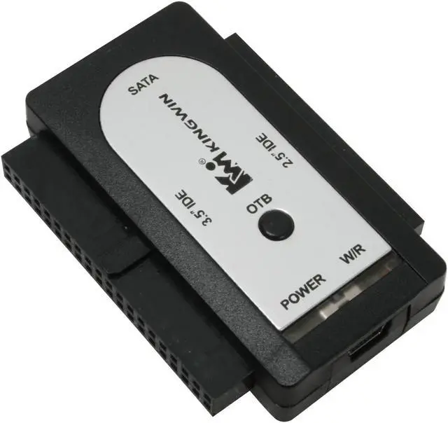 Alt view image 3 of 9 - KINGWIN USI-2535 Hi-Speed USB 2.0 to SATA/IDE Drive Adapter