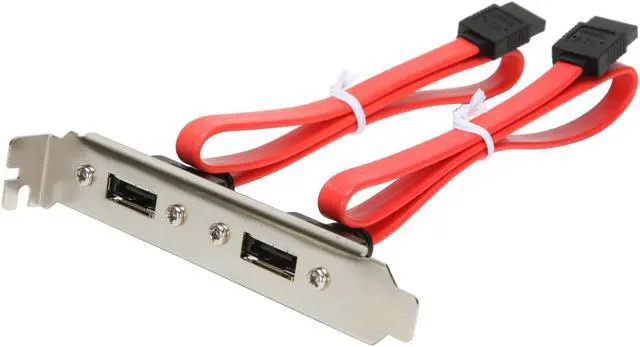 Main image of KINGWIN ESAC-02 1.3 ft. eSATA PCI Bracket cable