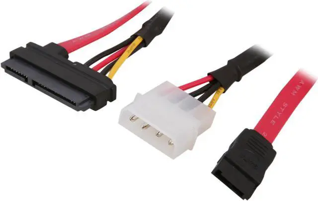 Main image of KINGWIN SAC-04 1.31 ft. (40cm) SATA Data & Power combo cable