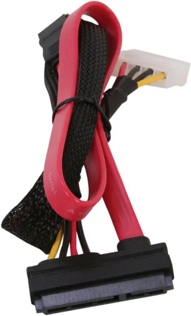 Alt view image 2 of 3 - KINGWIN SAC-04 1.31 ft. (40cm) SATA Data & Power combo cable