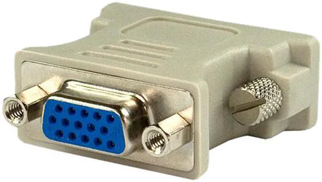 Alt view image 2 of 3 - KINGWIN ADP-04 DVI-I Male (24+5 pin) To VGA HD 15 Female Adapter