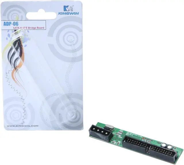 Alt view image 4 of 4 - KINGWIN ADP-06 SATA to IDE Bridge Board