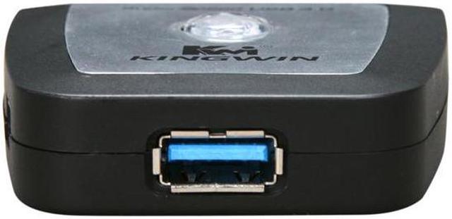Alt view image 3 of 6 - KINGWIN USI-2535U3 USB 3.0 to SATA Adapter For 2.5" & 3.5" SATA H.D.D.